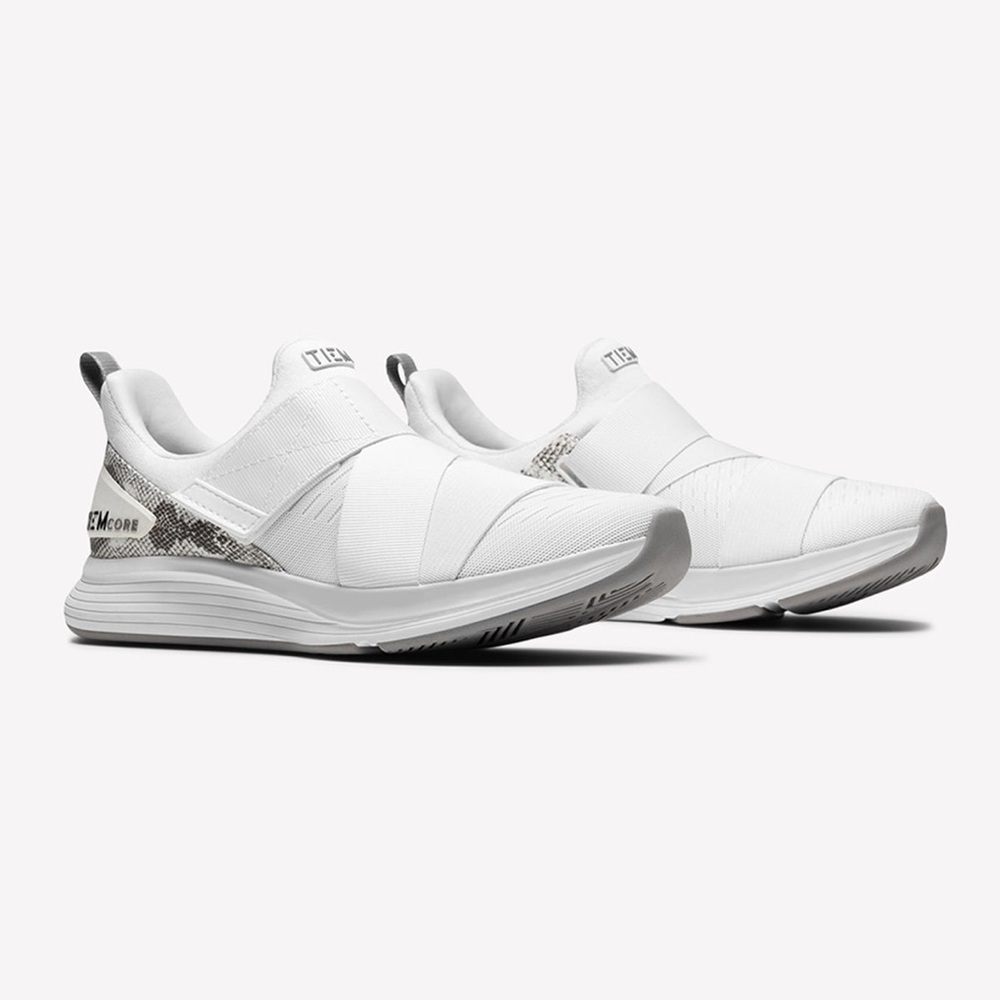 TIEMCORE Latus - Ivory Snake Women's Training Sneaker